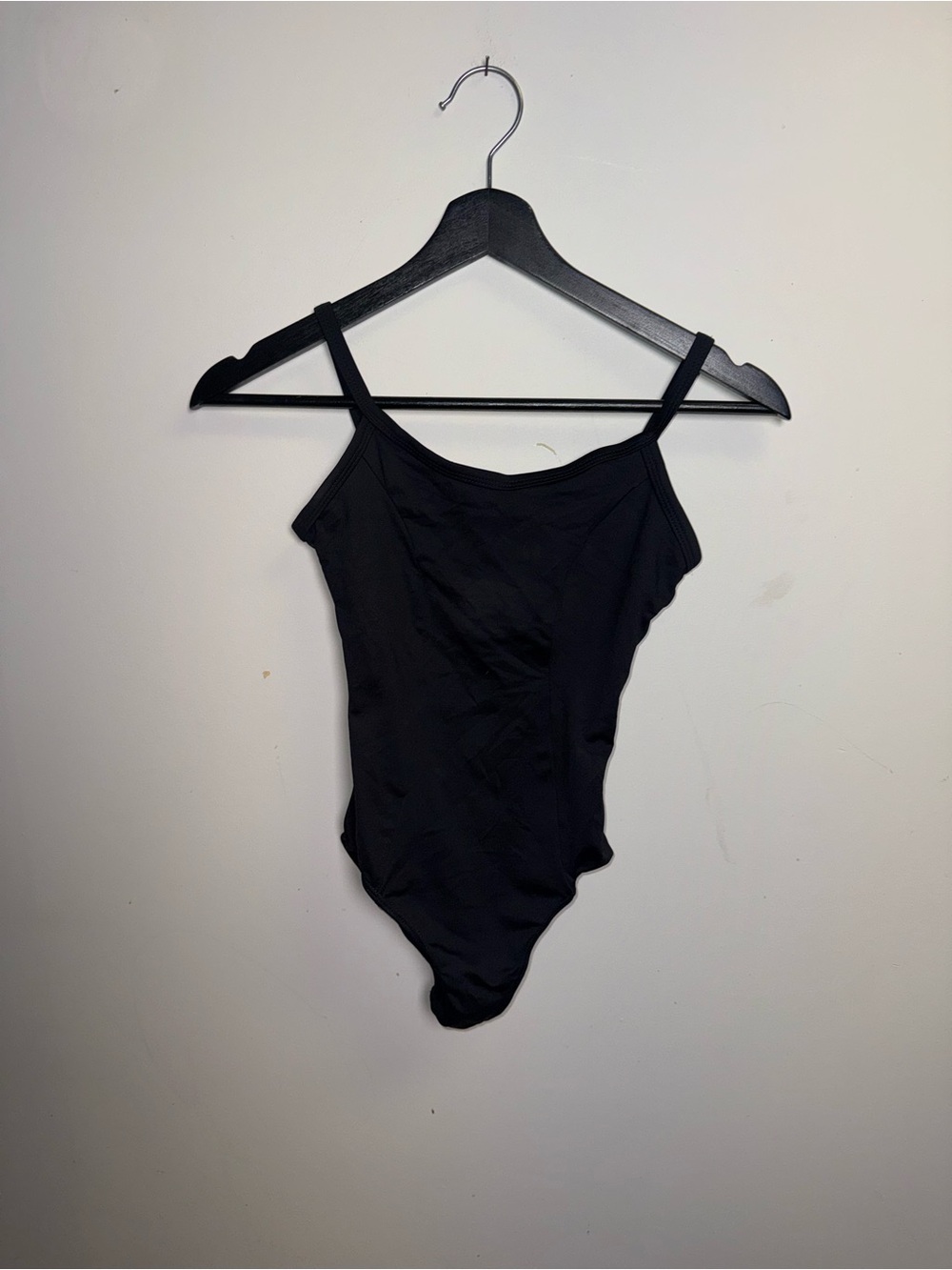 Women's Black Seamless Tank Bodysuit/ leotard for dance